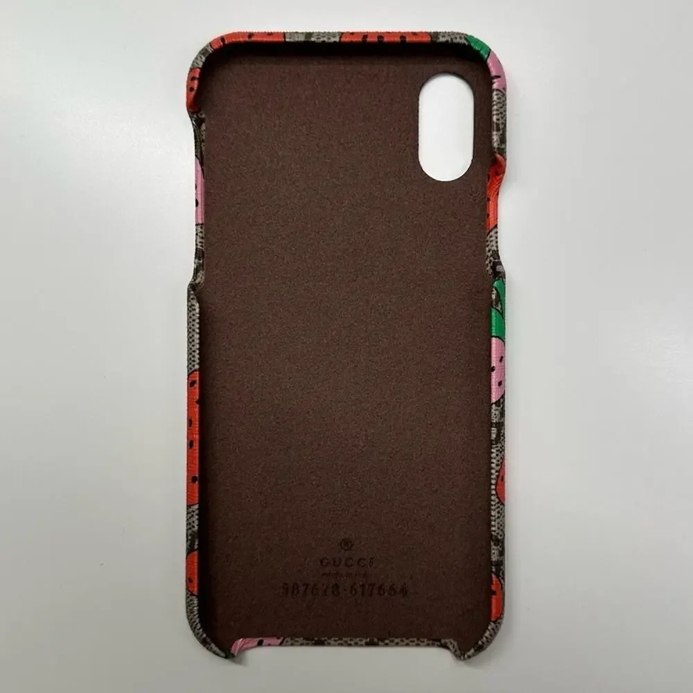 NWB | Gucci | Strawberry iPhone X/XS Case